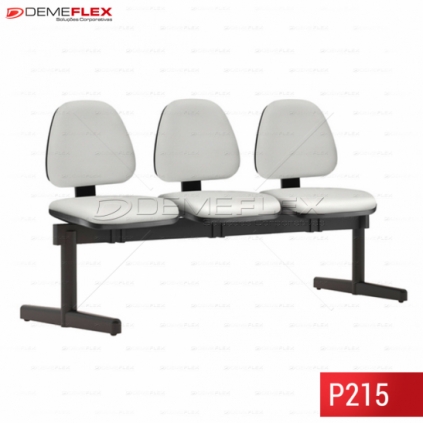 Longarina 3 Lugares B Sky Curitiba Demeflex