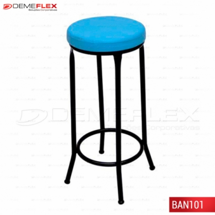 Banqueta Estofada Curitiba Demeflex