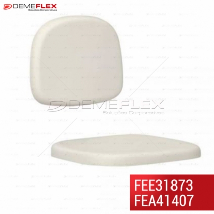 Espumas tipo encosto e assento Secretária 2