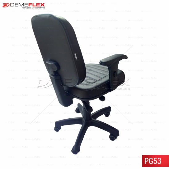 Poltrona Giratória com Back system Curitiba Demeflex