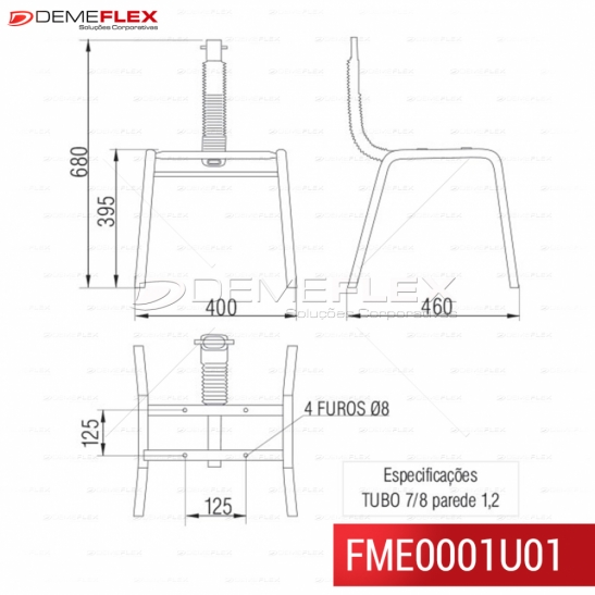 Estrutura fixa secretária executiva 6