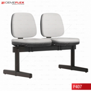 Longarina 2 Lugares Job Curitiba Demeflex