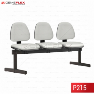 Longarina 3 Lugares B Sky Curitiba Demeflex