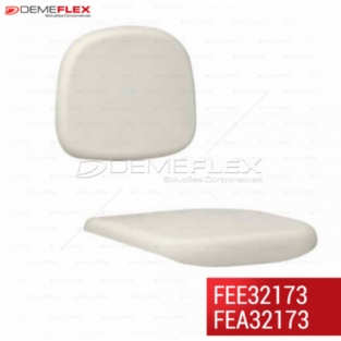 Espumas tipo encosto e assento Secretária 3